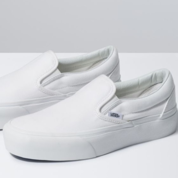 Vans Shoes - Vans Slip On Platform (true white)